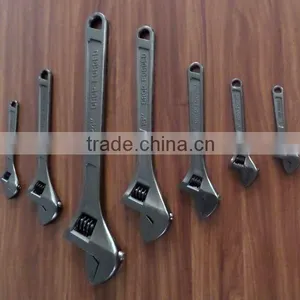 Carbon Steel Material Hand Tools Adjustable Wrench for Industrial thumbnail-1
