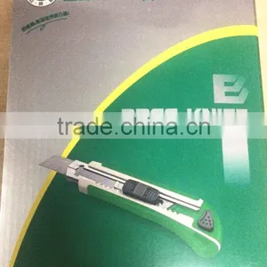 BERRYLION 3pcs Blades Utility Knife for Box and Wallpaper With Rubber Coat thumbnail-6