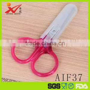 School Children Paper Cutting Scissors Plastic Paper Cutting thumbnail-1