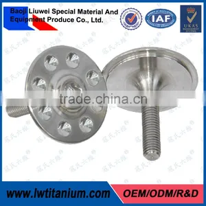 Polished Gr5 M6*3 Titanio Screw for Racing Car by LIUWEI thumbnail-1