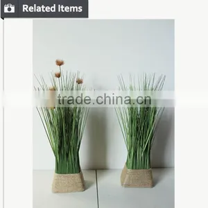 Small Onion Grass Scirpus Validus Artificial Grass Decoration Crafts Fake Grass Sale for Pot Plant thumbnail-6