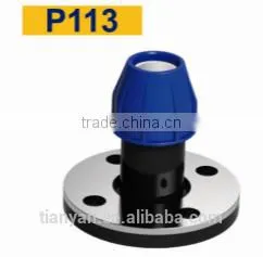 TY High Quality PP Compression Fittings FLANGE Eco-friendly Cheap Price Full Size Factory Price List Discount thumbnail-2
