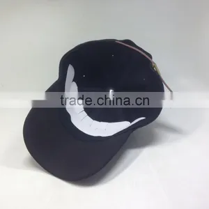 Brown Leather Strap Dad Cap With White Embroidery Logo thumbnail-5
