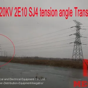 MEGATRO 220KV 2E10 SJ4 Tension Angle Transmission Tower thumbnail-1