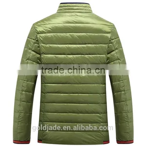 2016 Latest Design Wholesale Mens Casual Winter Bomber Jacket With Zipper thumbnail-6