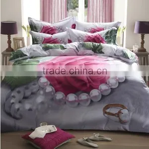 Digital Printing Bedspread /dye Sublimation Bed Cover , Custom Made Bedspread thumbnail-5
