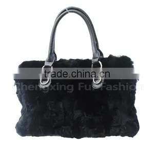 CX-H-31 Rex Rabbit Fur Handbag Purses And Handbags thumbnail-1