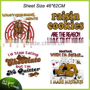 Factory Direct Custom Logo Heat Transfer Stickers For Clothing thumbnail-5