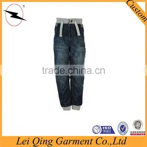 Ribbing Elastic 2 Pockets Junior Jeans Pants Price in Bangladesh thumbnail-2