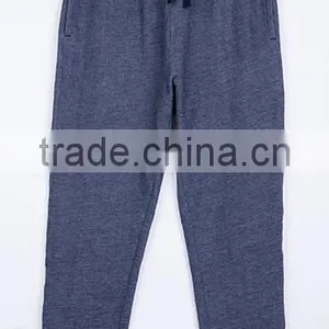 Wholesale Cheap Sports Pants CVC60/40 Cotton Fleece Plain Blank Pants thumbnail-1