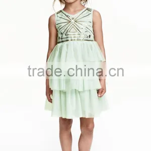New Model Girl Dress,flower Girl Dress,3Y4Y6Y8Y12Y14Y Old Girl Dress thumbnail-3