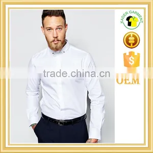 Plain White Mens Business Shirt Bulk Sale thumbnail-1