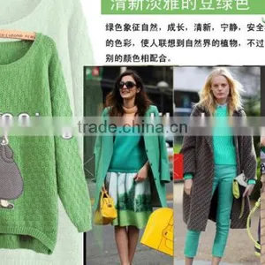 Women Ladies Loose Long Sleeve Knitted Pullover Cardigan Tops Jumper Sweater thumbnail-1
