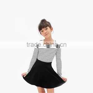 New Arrivals Black Custom Girls Skirt thumbnail-1
