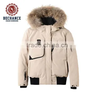 Mens Thick Winter Outdoor Jacket With Fur thumbnail-1