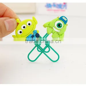 Planner Clip PVC Customizable Cartoon Shape Paper Clip Planner Accessories thumbnail-4