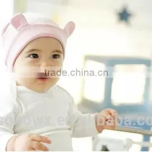 Cute Bear Designer Knit Cotton Baby Hat, Personalized Baby Hats thumbnail-5