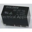 GC JRC-27F 1A 12V Golden Relay With Silver Alloy Contact Material thumbnail-1