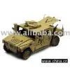 YELLOW MILITARY POLICE Hummer-antique Model Car thumbnail-1