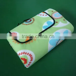 Printed Polar Fleece Polyester With Aluminium Coating Back Water/sand/wet/heat Proof Hiking Picnic Blanket thumbnail-3