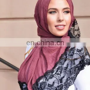 New Arrival Fashion Women Arab Muslim Hijab Scarf thumbnail-6