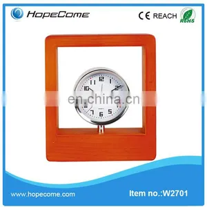 (W2701) Imikimi Photo Frame Fashion Wooden Clock thumbnail-1