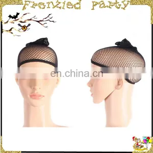 Snood Nylon Stretch Mesh Black Unisex Stocking Wig Caps FGWA-1003 thumbnail-1