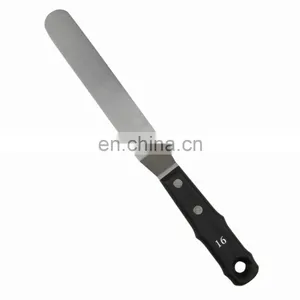 Black Wooden Handle Large Painting Knife thumbnail-1