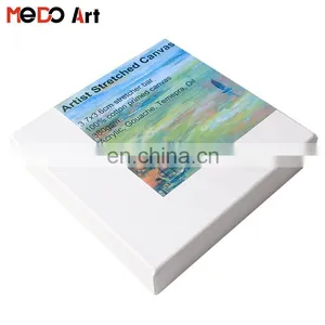 100% Cotton Blank Stretched Canvas thumbnail-1