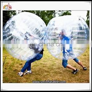 Cheap Price High Quality Inflatable Stress Body Bouncing Ball Soccer Bubble Bumper Ball For Sale thumbnail-1