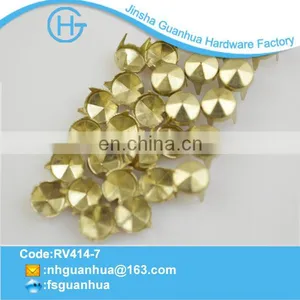 Wholesale Fancy Nickle Metal Cone Nailhead Hotfix Motif Design thumbnail-1