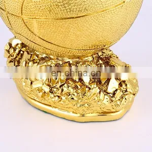 2016 Basketball Athletes Souvenir Golden Commemorative Basketball Cup thumbnail-3