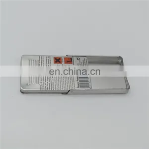 Slide Lid Curved Chewing Gum Candy Rectangle Metal Packaging Tin Boxes thumbnail-5