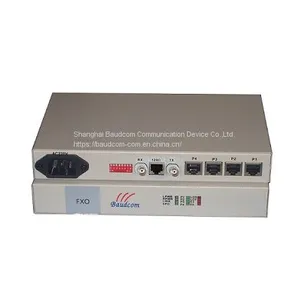 4 Channels Voice FXS FXO Over E1 Multiplexer thumbnail-1