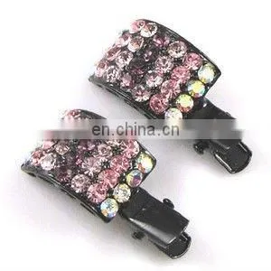 2013 Newest Fashion Alloy Dragonfly Rhinestone Hair Clip thumbnail-1