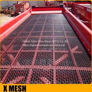 65Mn Quarry Screen Mesh For Vibrating Screen Equipment 1800MM Length thumbnail-3