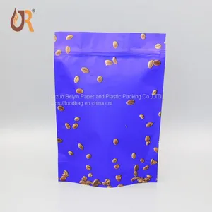 Standing Up Laminated Aluminum Foil Mylar Bag Pouch thumbnail-2
