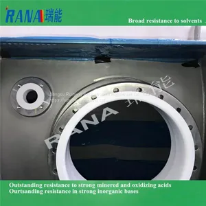 Factory Directly Offer High Pure 40 ft ISO Tank Steel Lining PTFE/ PFA/ ETFE Anticorrosive Equipment With Long Service Life 15-20 Years Industrial Chemical Storage Tank Movable Portable Container and Pressure Vessel thumbnail-1