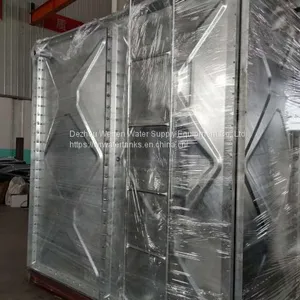 GRP Sectional Panel Water Tank Hot Sale Firefighting Drinking Hotel thumbnail-4
