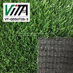 3/8 Inch Green Landscaping Artificial Turf Fake Grass VT-QDSUT25-3 thumbnail-5
