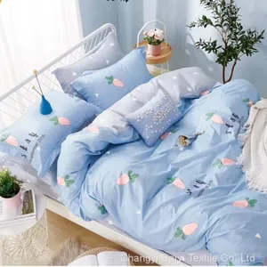 100 Polyester Twill Bed Sheet Printed Microfiber Fabric Wholesale thumbnail-5