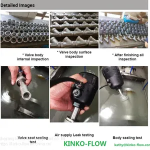 Operated Three-way Pneumatic Angle Seat Valve thumbnail-5