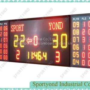 Basketball Stadium Electronic Baketball Game Scoreboard thumbnail-1