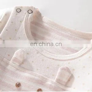 Conjoined Spring Autumn Infant Clothes Romper Cotton Clothing Climbing New Style thumbnail-2