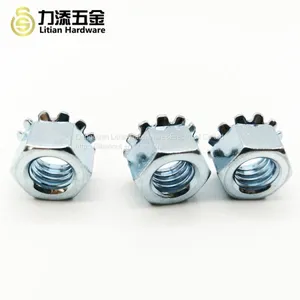 China Factory Wholesale Carbon Steel Galvanized #6-32 K Nut thumbnail-2