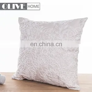 2018 Latest Design Custom Embroidery 100% Polyester/fabric Cushion Macrame Pillow Custom for Sofa thumbnail-1