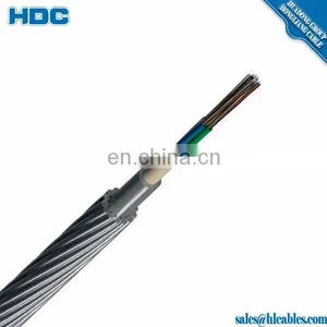 Vietnam Best Selling Optical Ground Wire OPGW Telecommunication Cable 57/12 57/24Size Factory Price thumbnail-5