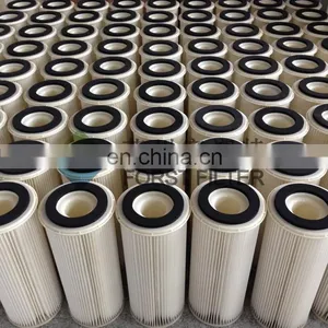Industrial 220*505mm Pleated Bag Filter Cartridge For Dust Collector thumbnail-1