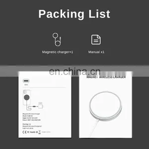 Creative Portable 5v 9v qi 15w Universal Wireless Charger Fast Quick Charging Wireless Charging Pad for Phone thumbnail-7
