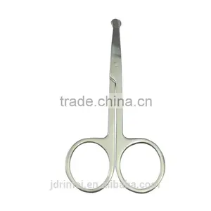 Curved Scissors Blunt Perfect With Eyebrow Razor Manicure Scissors thumbnail-1